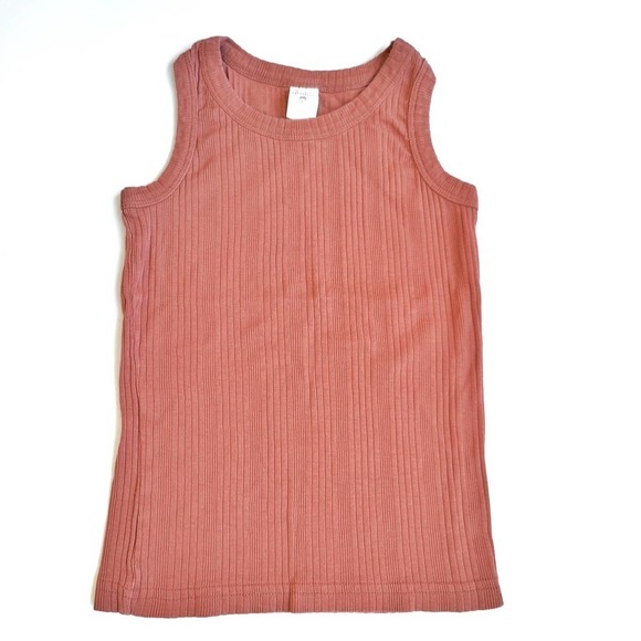 Kate Quinn Size 6-7 Tank Top Coral Rust - Picture 1 of 3